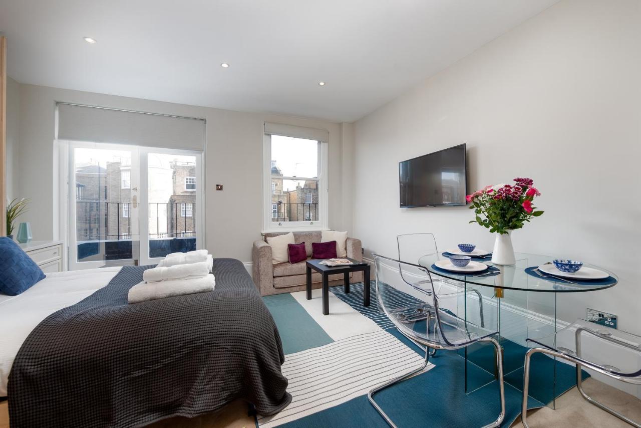 Capital Sloane Street Studio With Balcony London Eksteriør bilde
